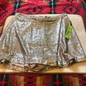 Gorgeous Sam Edelman sequin skort NWT!
